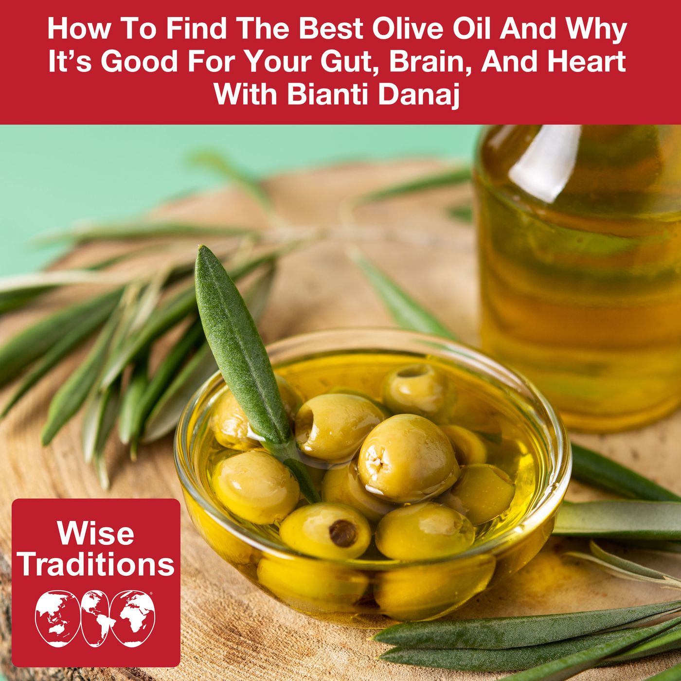 525: How To Find The Best Olive Oil And Why It’s Good For Your Gut, Brain, And Heart With Bianti Danaj