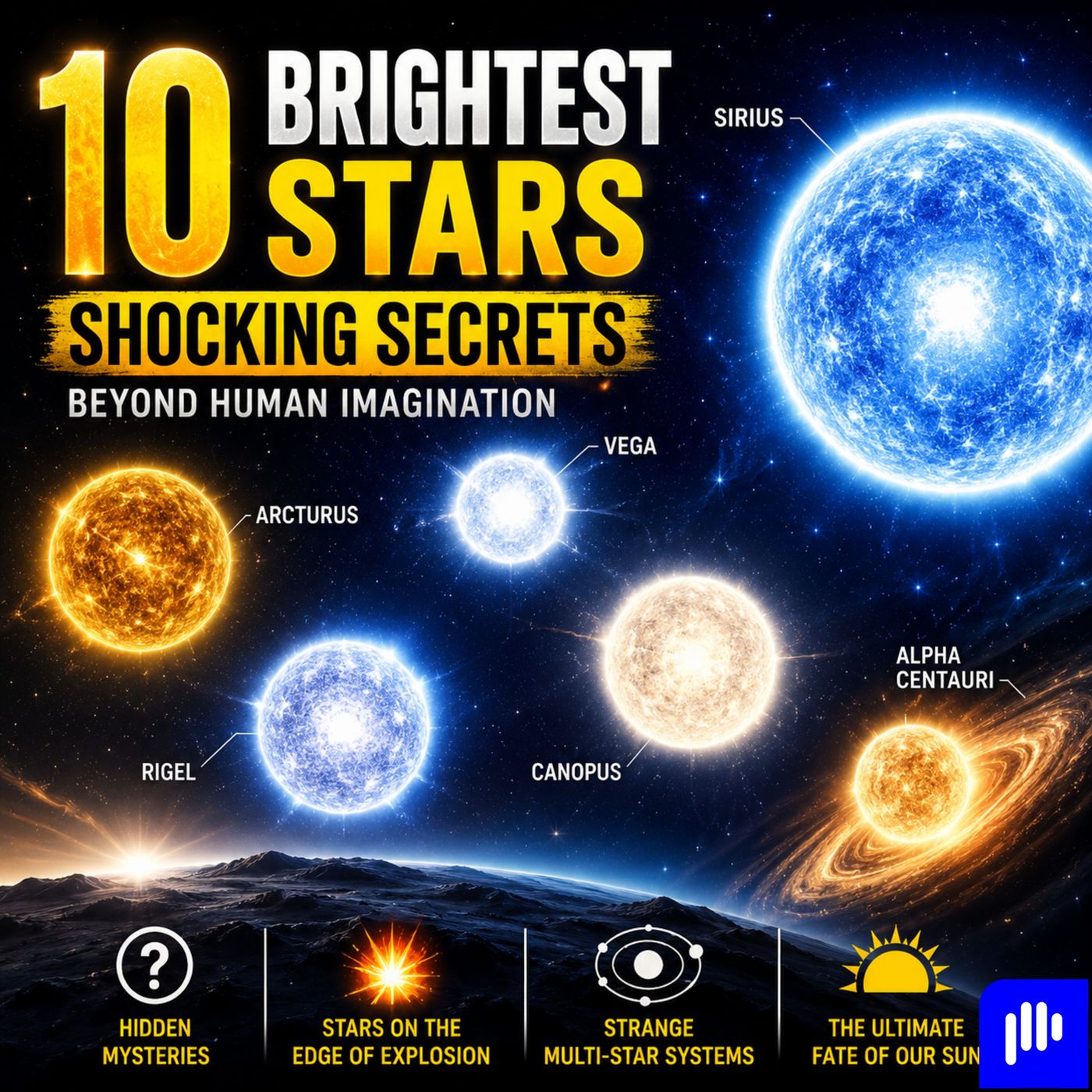 10 Brightest Stars Hiding Shocking Secrets Beyond Human Imagination episode artwork