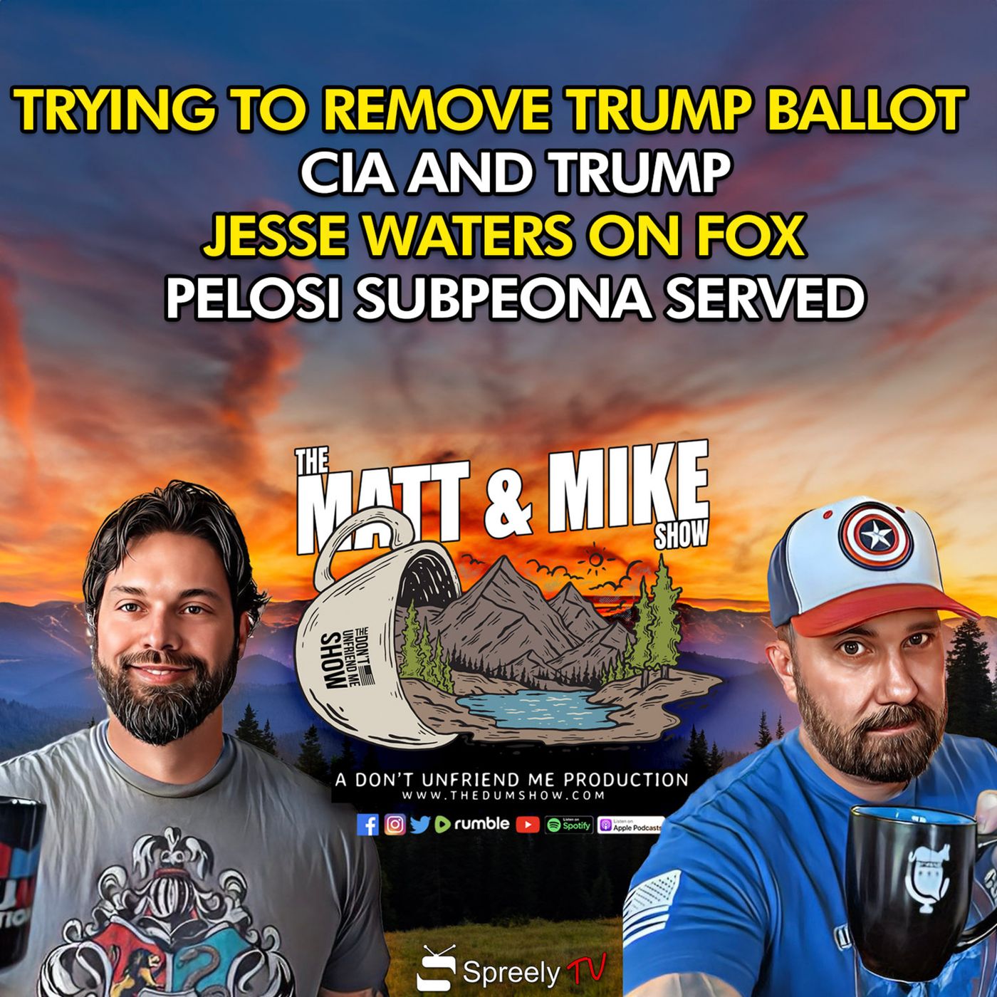 (LIVE) Matt and Mike in the Morning | 02NOV23: CIA and Drugs. Trump and Ballot. Cop Shooting Gone Wrong episode artwork