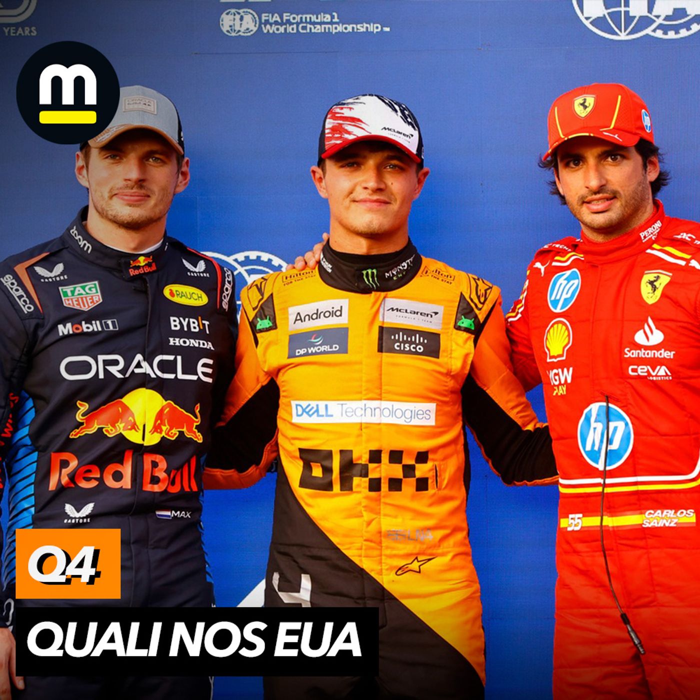 Norris é pole em Austin com Max P2; Hamilton cai no Q1! episode artwork