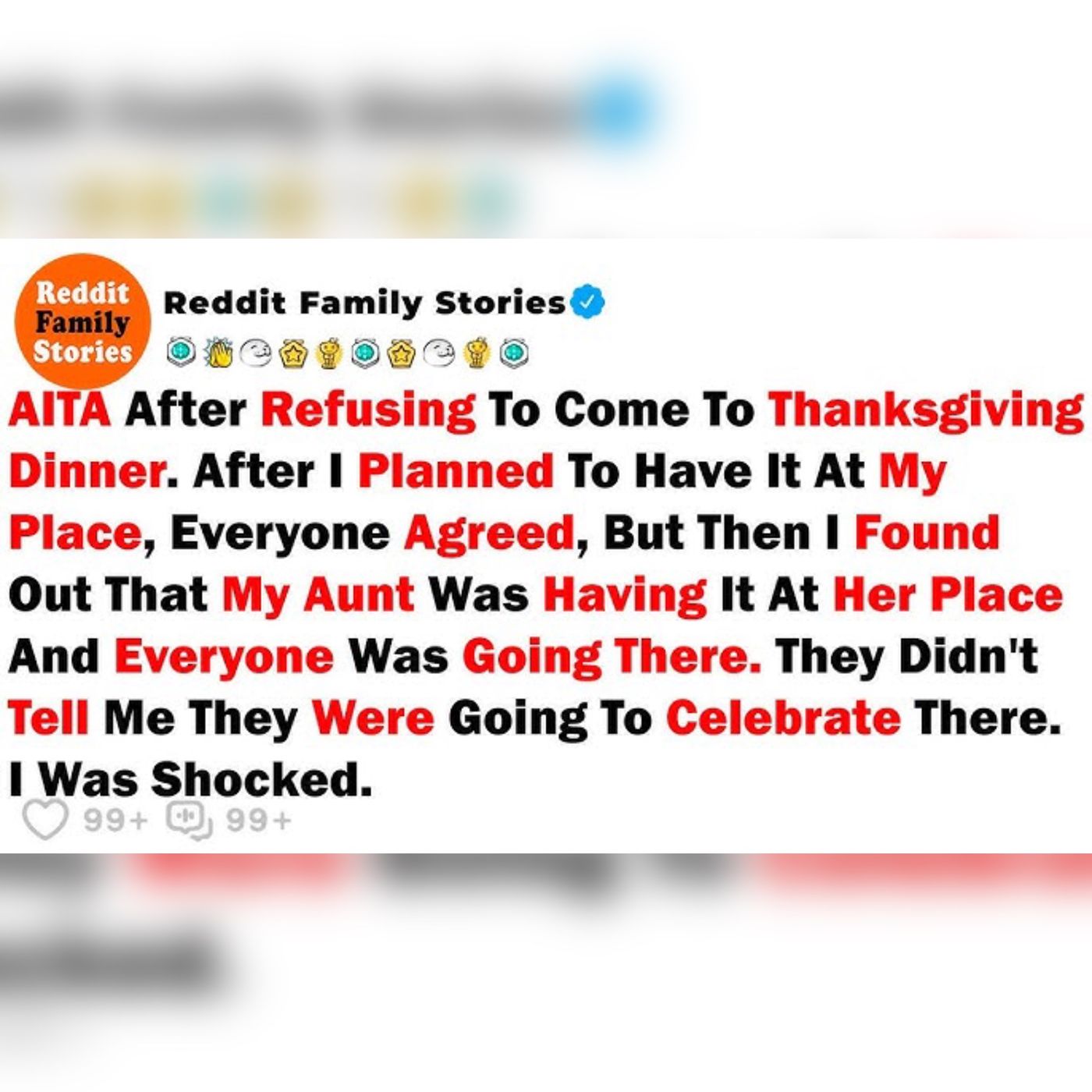 Every Year I Host Thanksgiving, I Started To Feel My Family Using Me - Reddit Family Stories