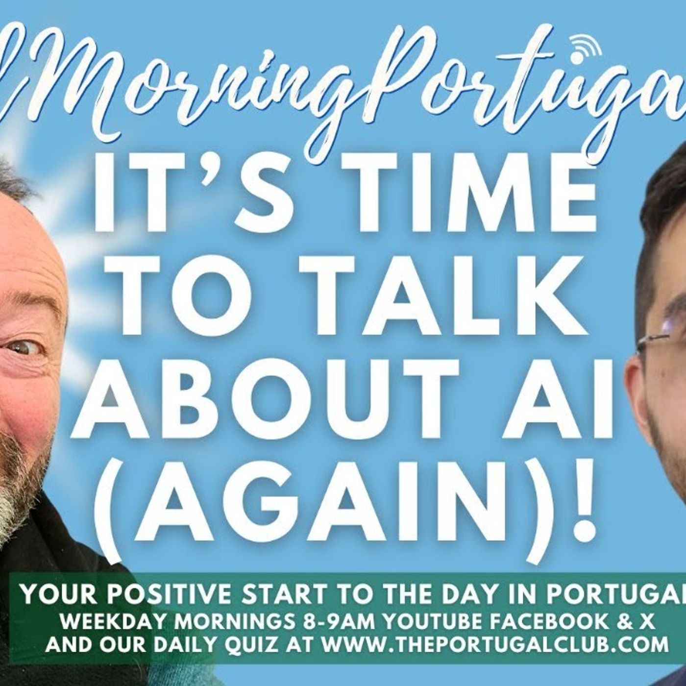 It's time to talk about AI (agAIn) with Vitor Costa on Good Morning Portugal!