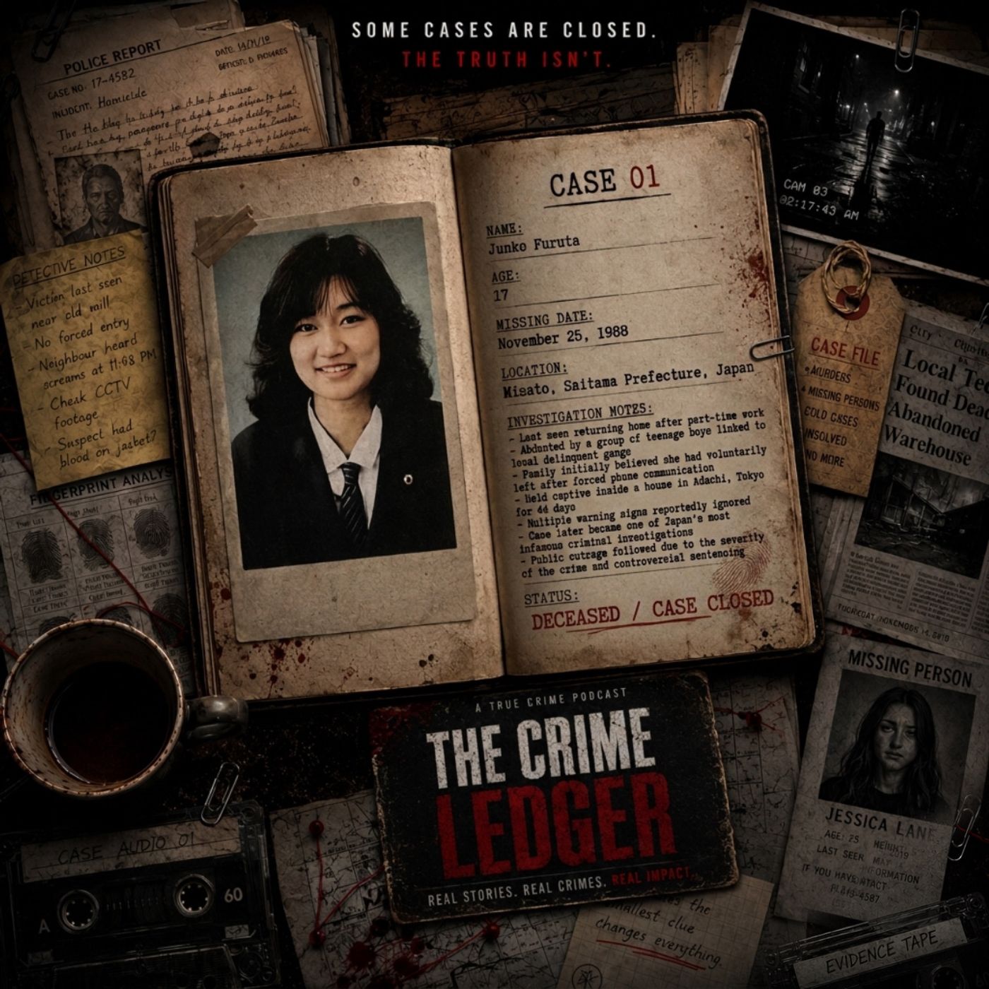 Case 01: 44 Days Of Horror | The Junko Furuta Case | The Crime Ledger episode artwork
