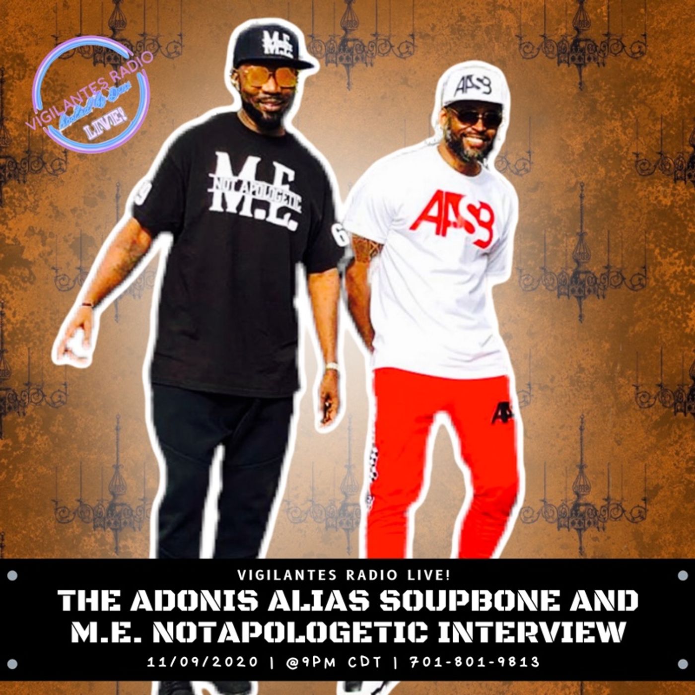 The Adonis Alias Soupbone & M.E. NotApologetic Interview. Image