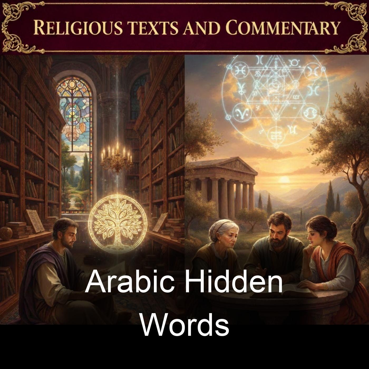 Arabic Hidden Words cover art