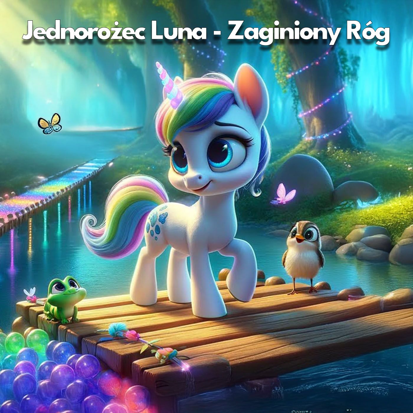 Jednorożec 🦄 Luna - Zaginiony Róg Bajka do słuchania dla dzieci