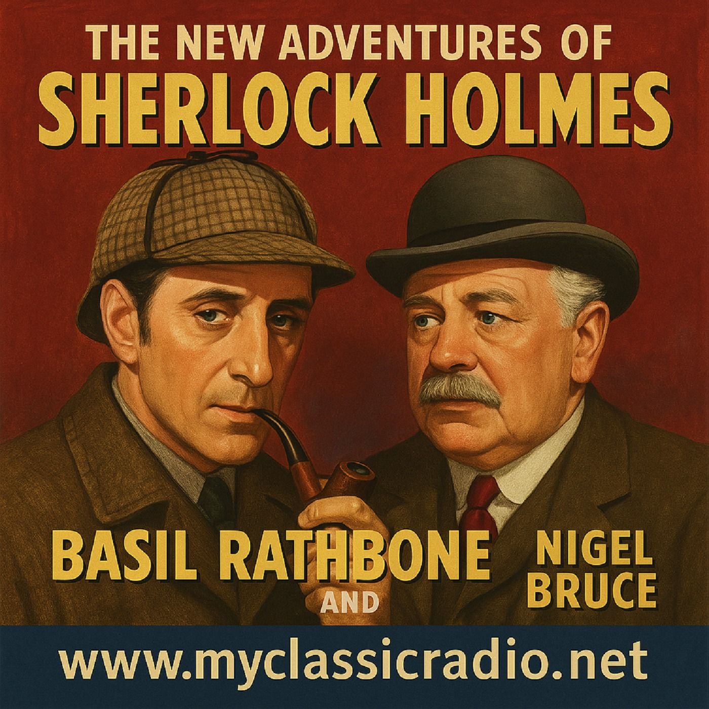 Sherlock Holmes -Rathbone & Bruce podcast artwork