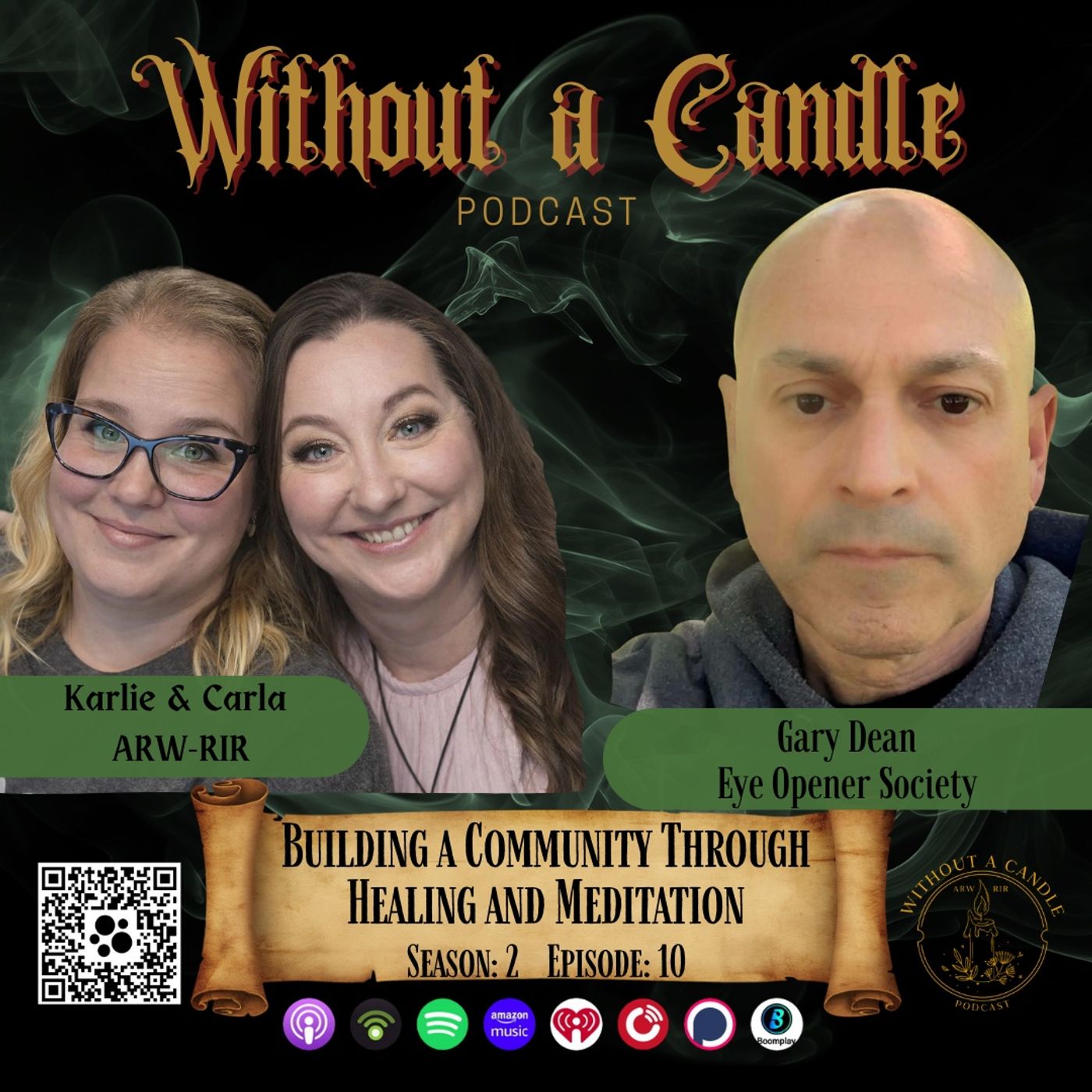 Building a community through healing and meditation episode artwork