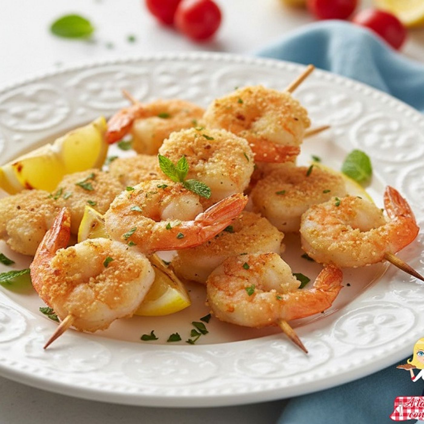 Spiedini di Calamari e Gamberi al Forno episode artwork