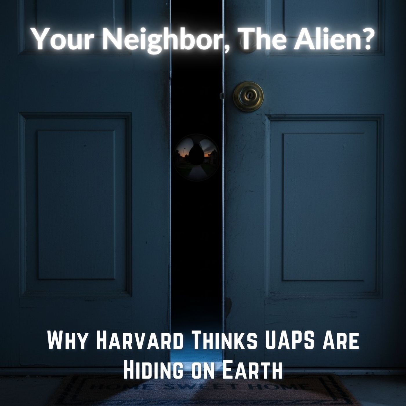 Your Neighbor, The ALIEN:  Why Harvard Thinks UAPs Are Hiding on EARTH
