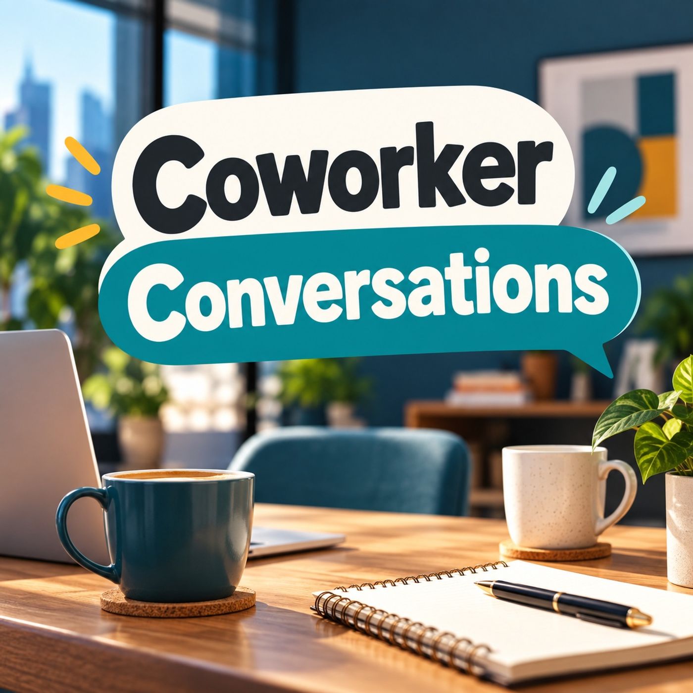 Coworker Conversations podcast artwork