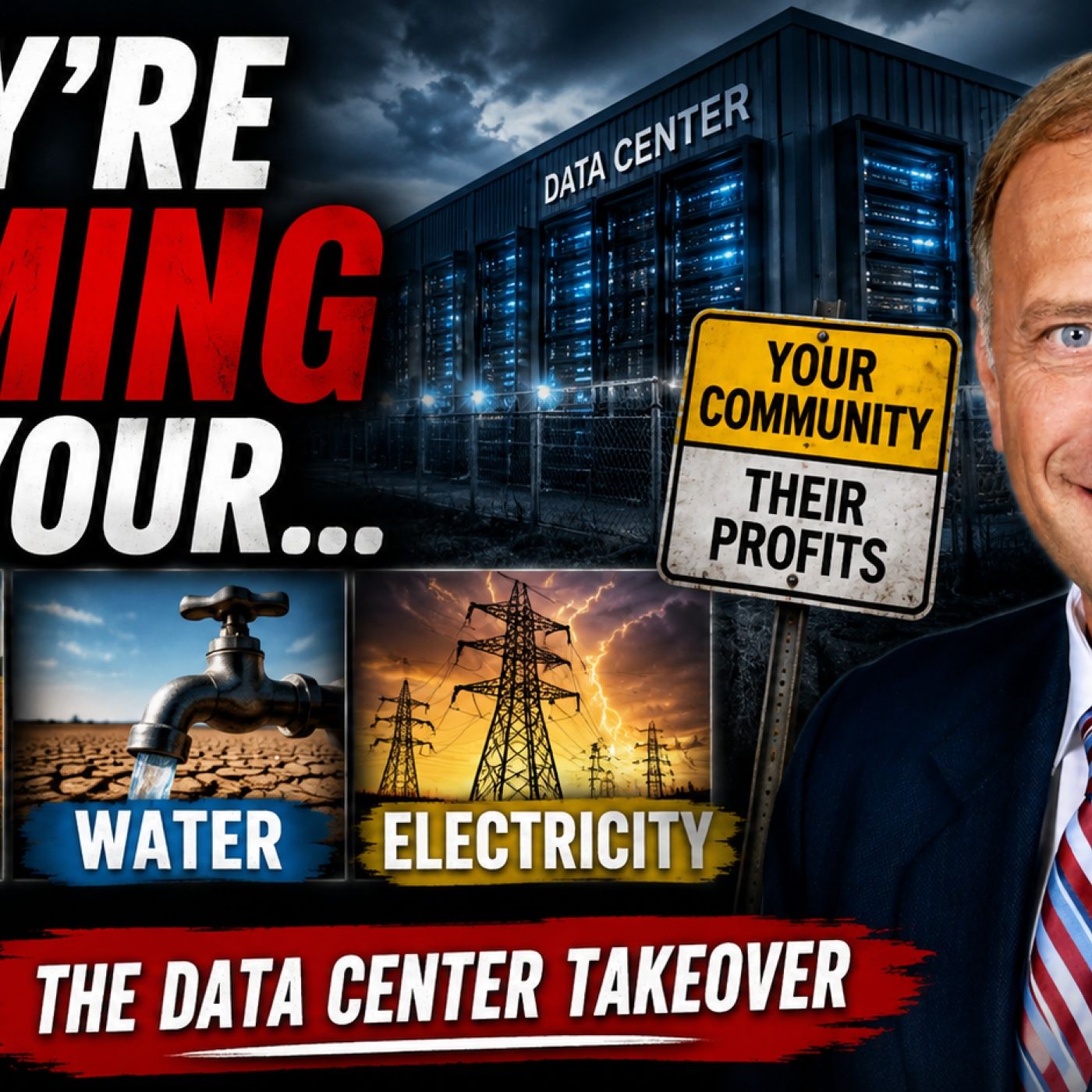They're Coming for Your Land, Water, and Electricity episode artwork
