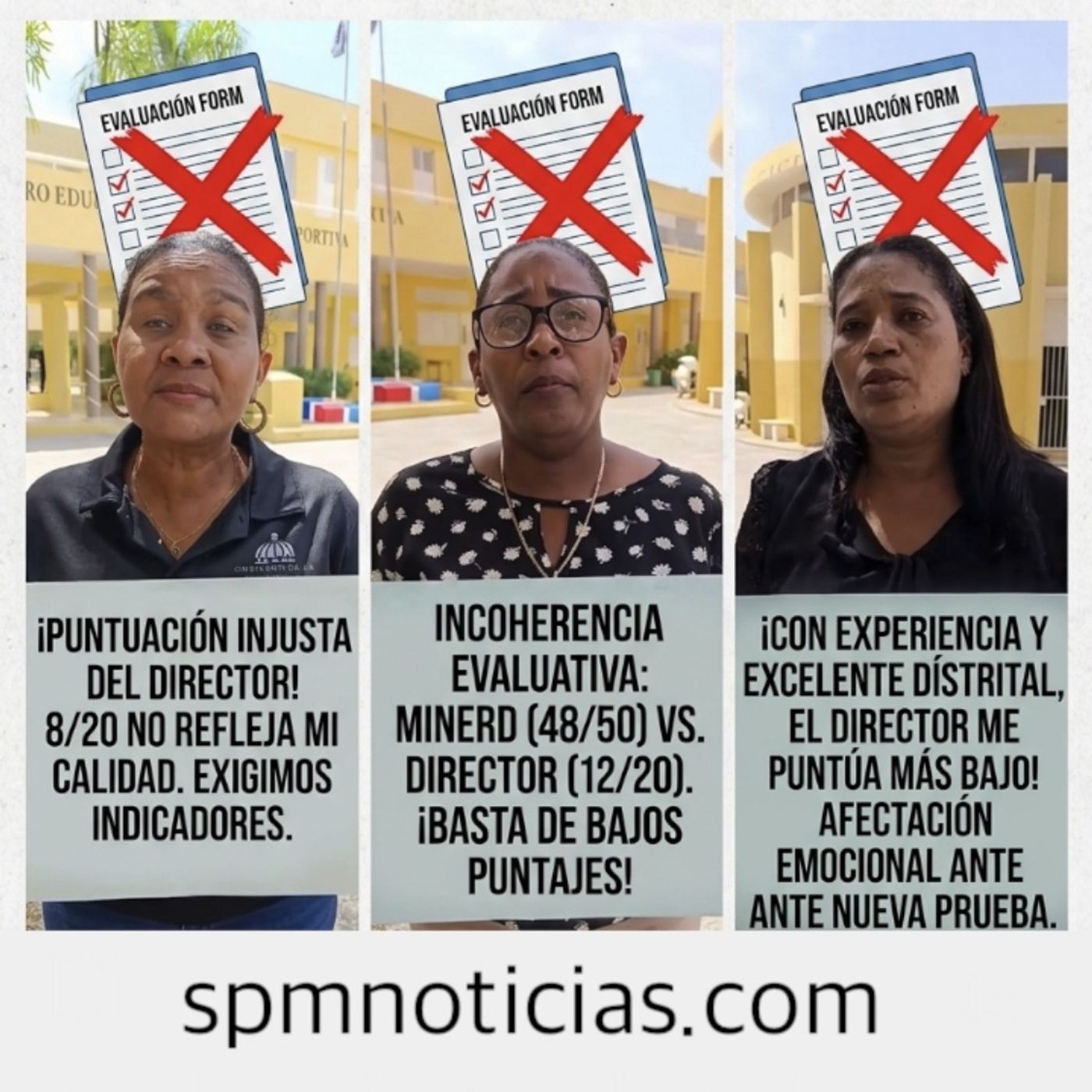 📢 ¡MAESTRAS DENUNCIAN INJUSTICIA EN EVALUACIONES DOCENTES! 🚨