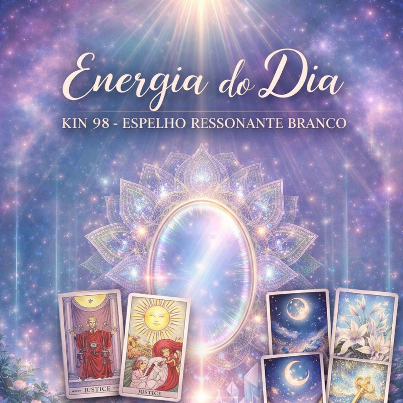 Energia do Dia | Kin 98 Espelho Ressonante Branco episode artwork
