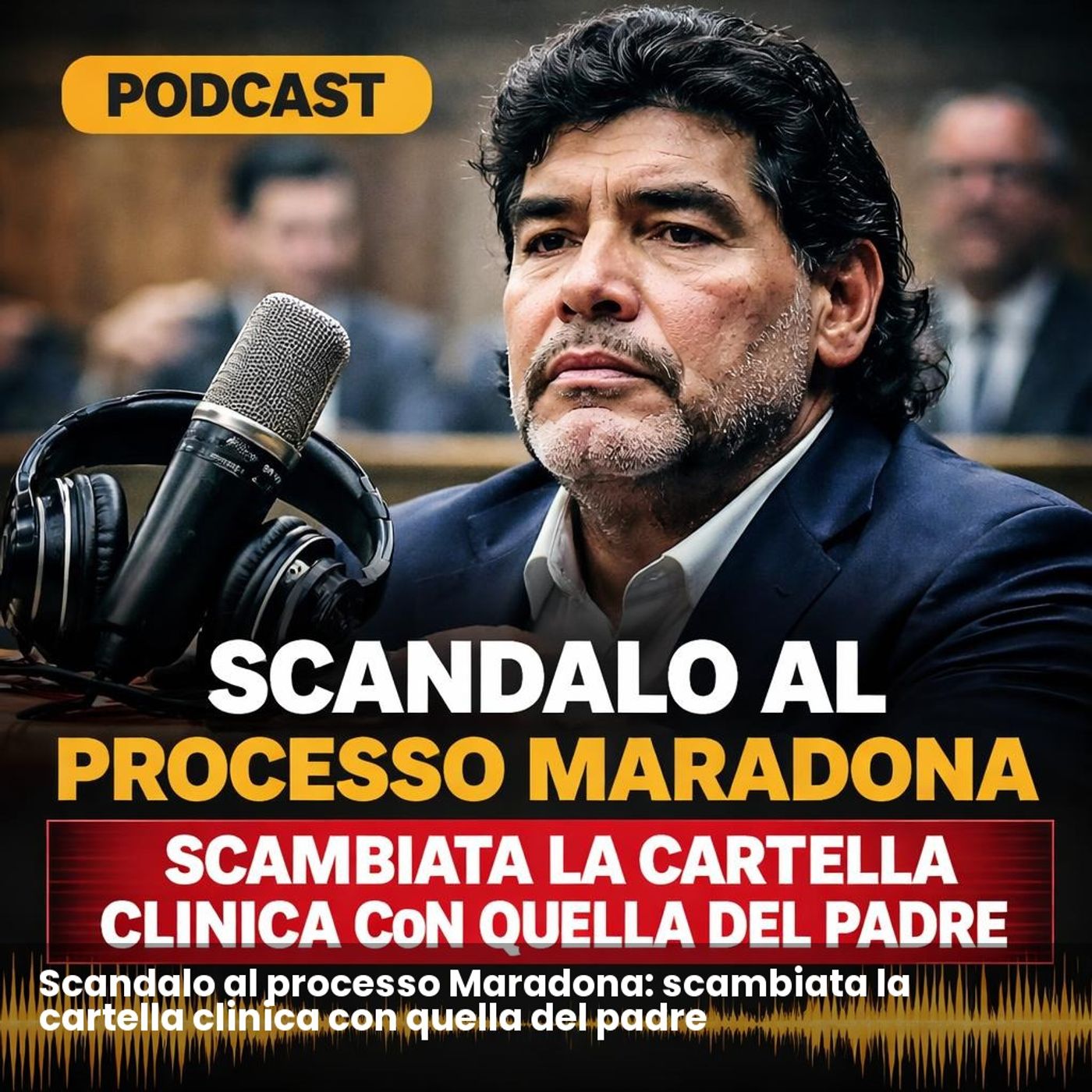 Scandalo al processo Maradona: scambiata la cartella clinica con quella del padre episode artwork