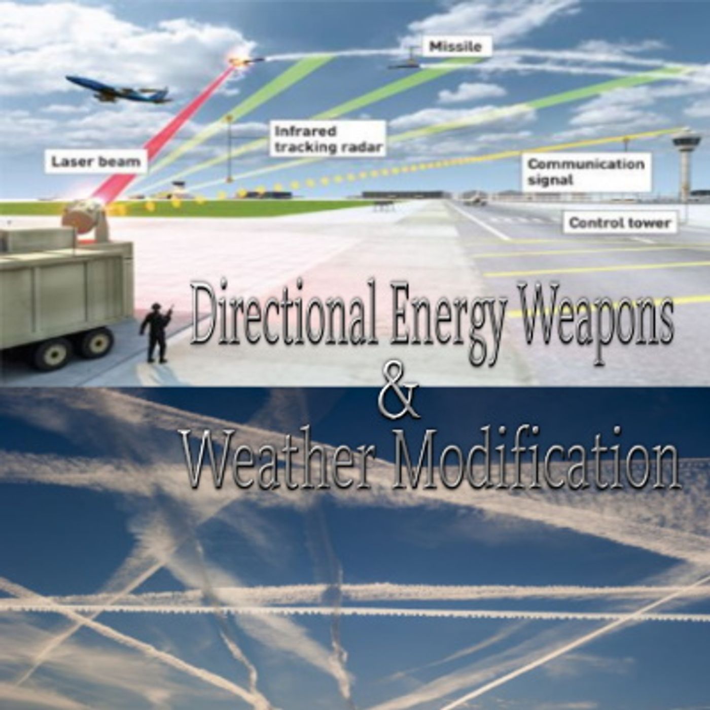 Rebroadcast Directional Energy Weapons and Weather Modification