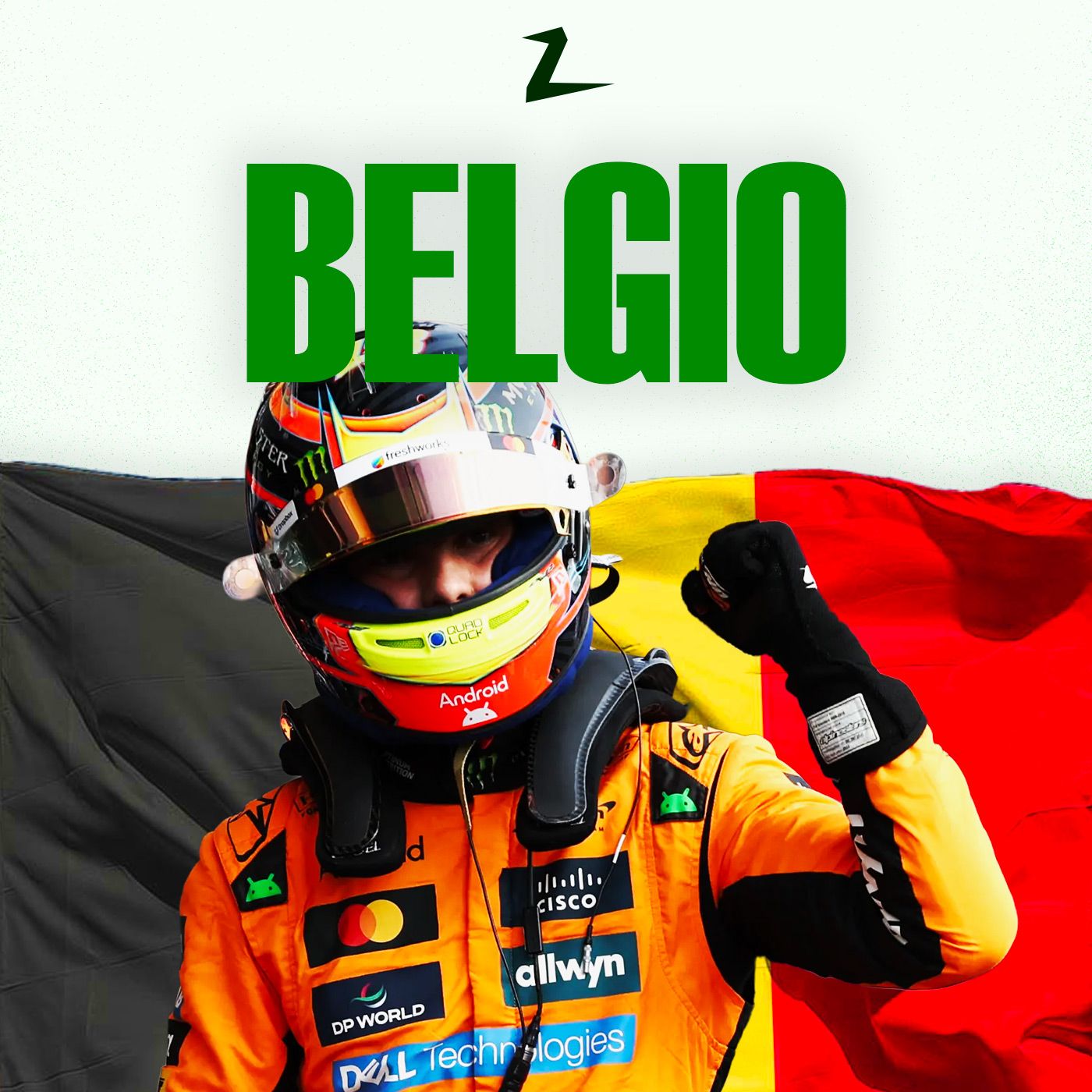 F1 - GP Belgio 2025 - Piastri glaciale, Leclerc de sostanza