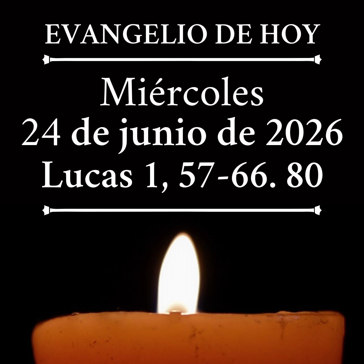 Evangelio del miércoles 24 de junio de 2026 -  «Juan es su nombre» episode artwork