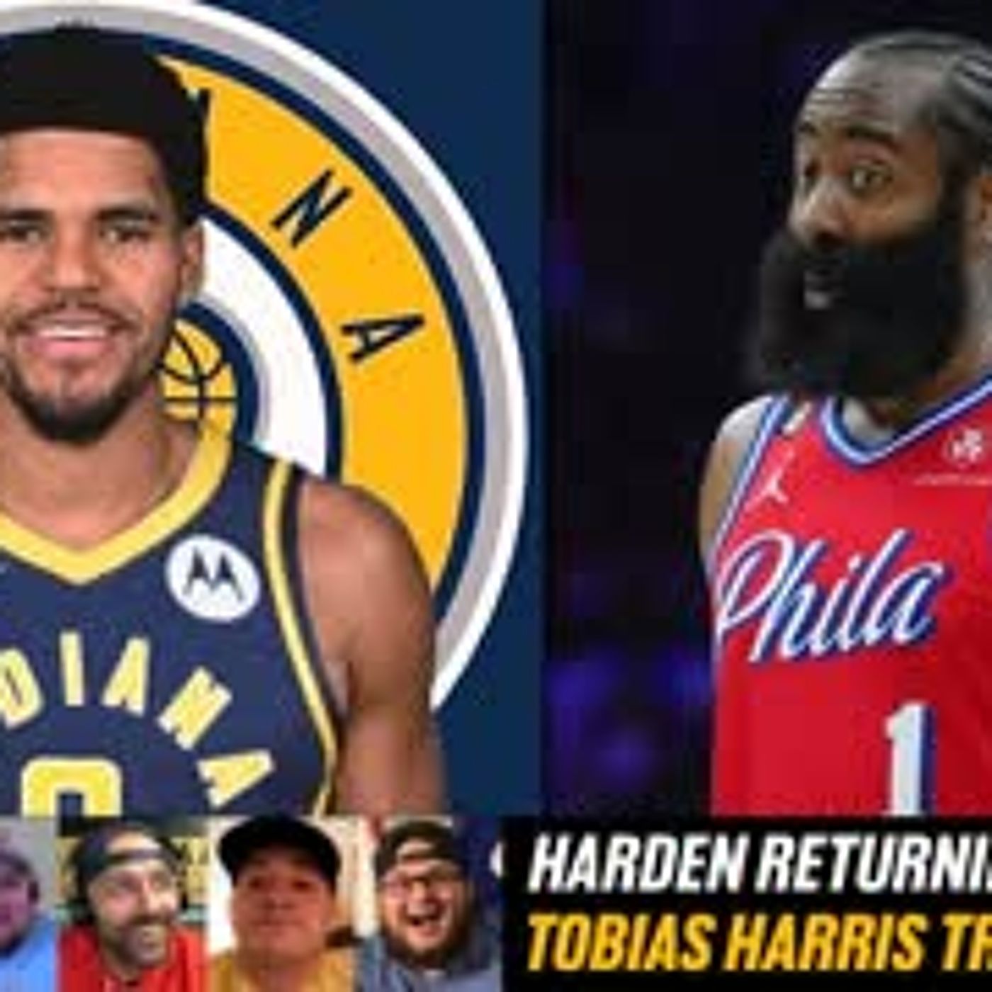 Sixers Re-Signing James Harden & Trading Tobias Harris? | A2D Wednesday Night | A2D Radio episode artwork