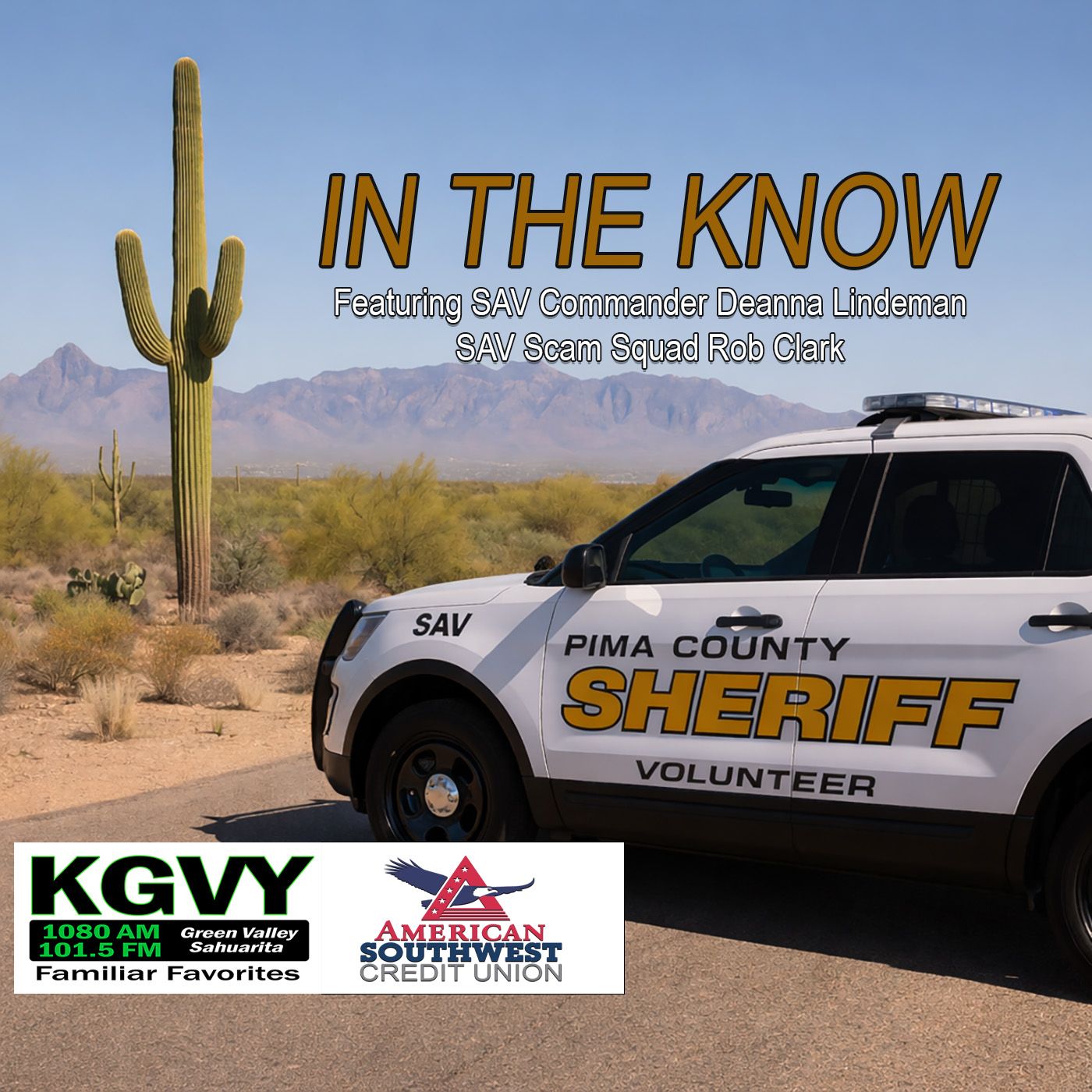 In The Know - Community Safety Update: SAV Open House & Scam Warnings in Green Valley (Aired 01/05/2026) episode artwork