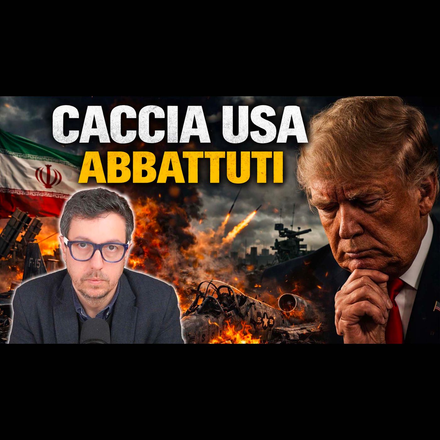 DUE CACCIA USA ABBATTUTI IN IRAN | ALTRO CHE CONTROLLO DEI CIELI