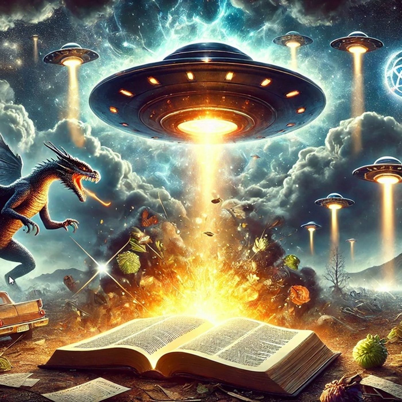 Rob McConnell Interviews - L.A. MARZULLI - UFOs, Roswell Crash, The Dragon and Bible episode artwork
