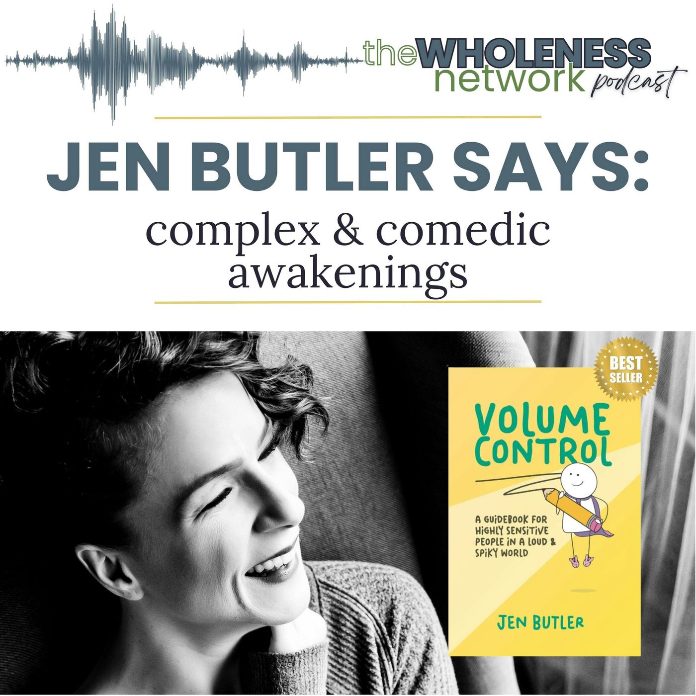 153. Jen Butler Says: complex & comedic awakenings episode artwork