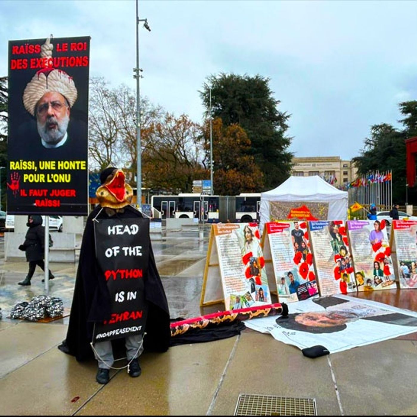 تظاهرات ژنو؛ پیروزی مضاعف بر رژیم قتل‌عام