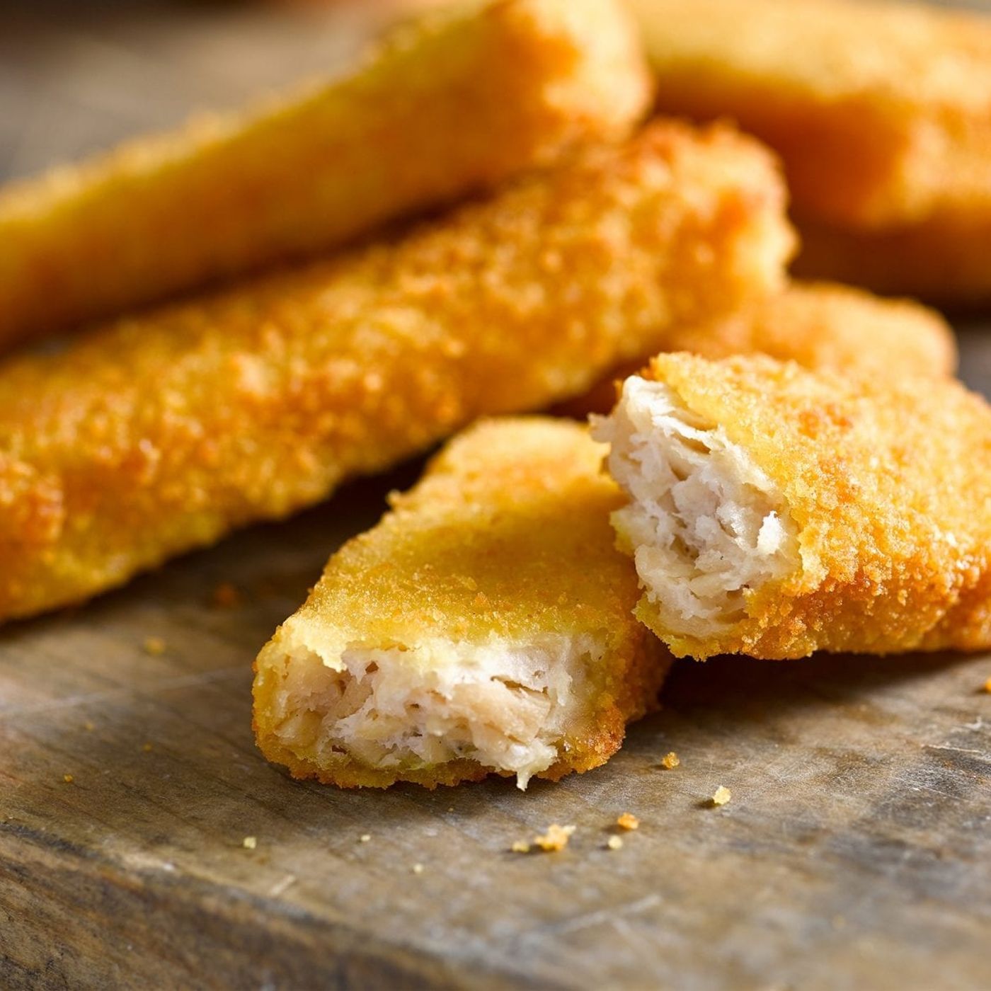 Palitos de pescado fáciles - Versión frita y al horno