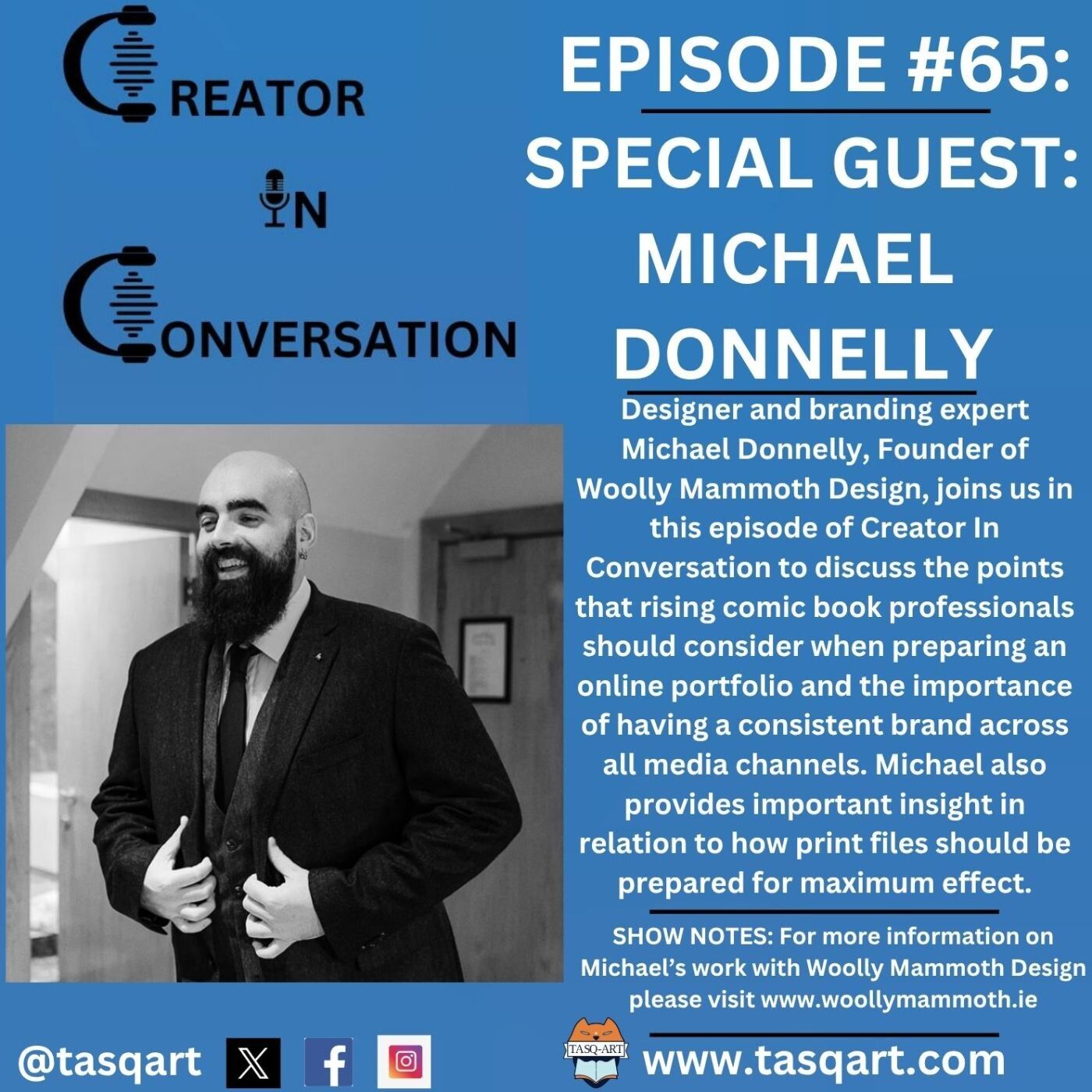 Michael Donnelly: Creator In Conversation Ep. 65 episode artwork