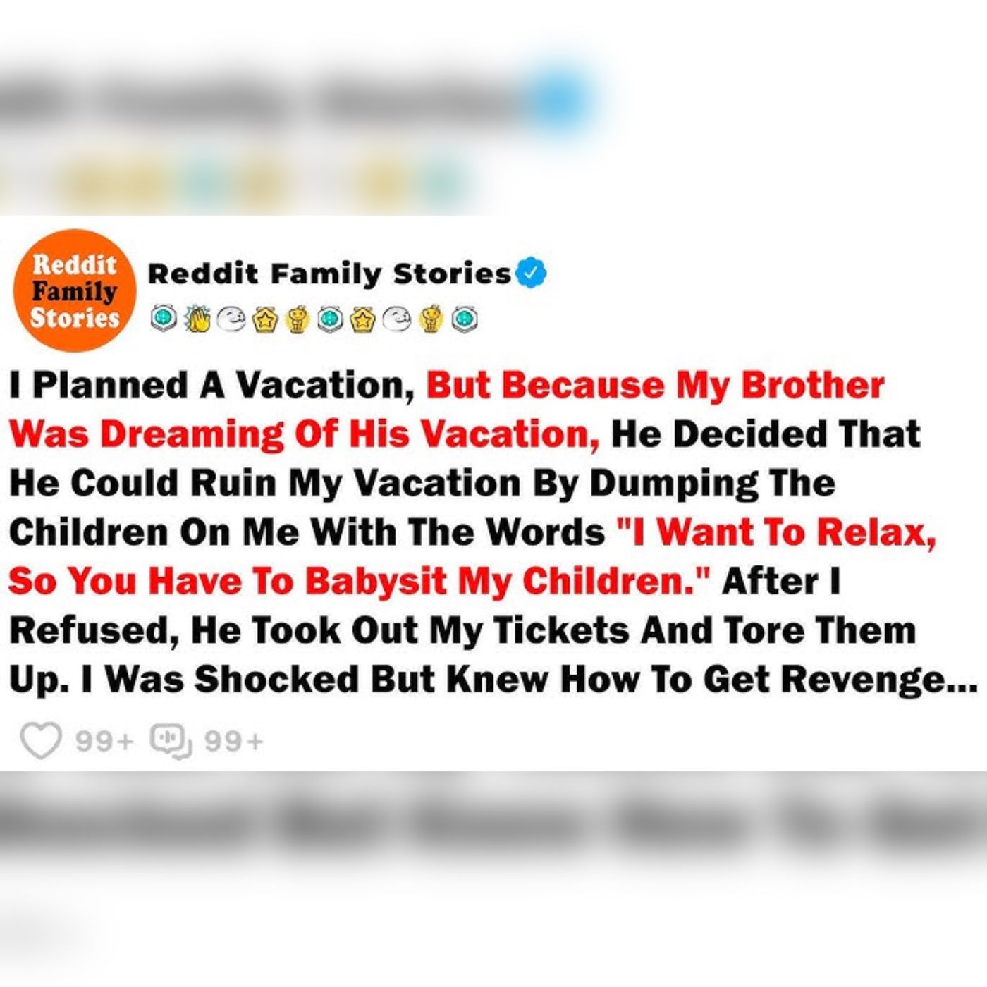 I Planned A Vacation, But Because My Brother... - Best Reddit Stories episode artwork