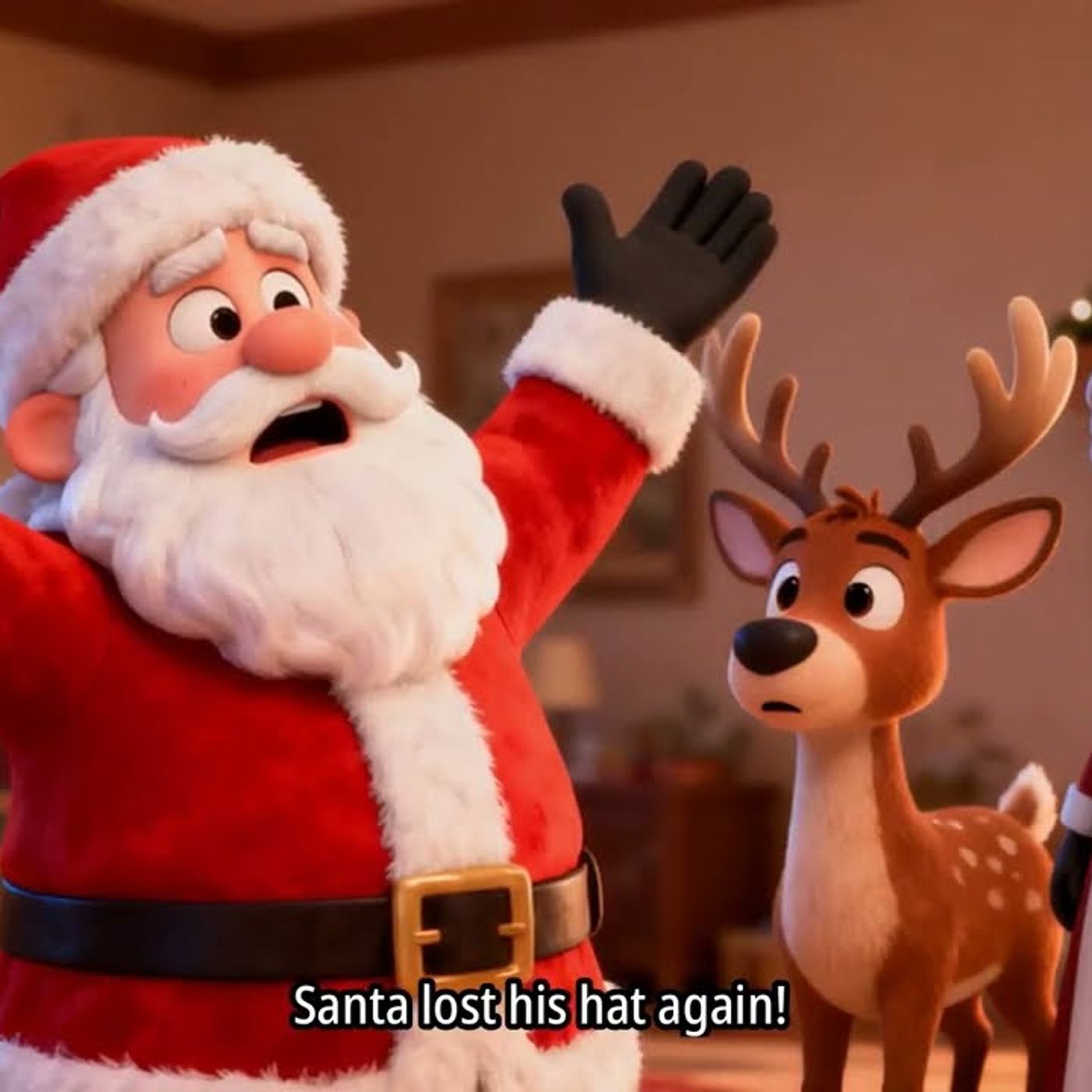 Santa_s Lost Hat   Cozy Christmas Bedtime Story for Kids episode artwork