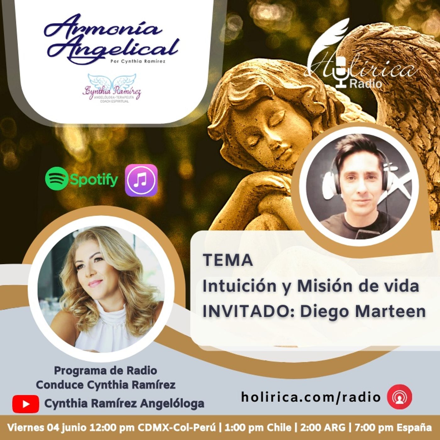 Armonía Angelical - Intuición y Misión de Vida episode artwork