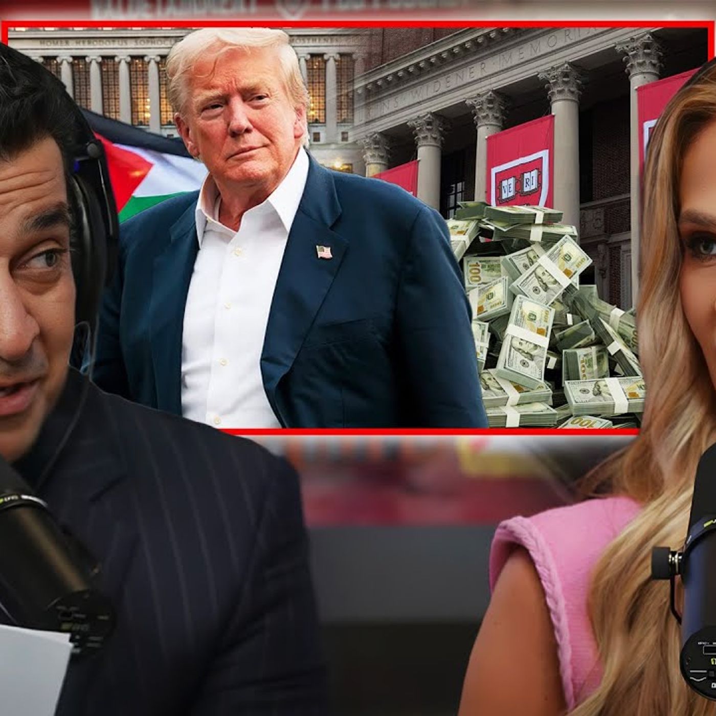 "Trump DEFEATS Harvard": Harvard's $500 million settlement over anti-Trump protests...