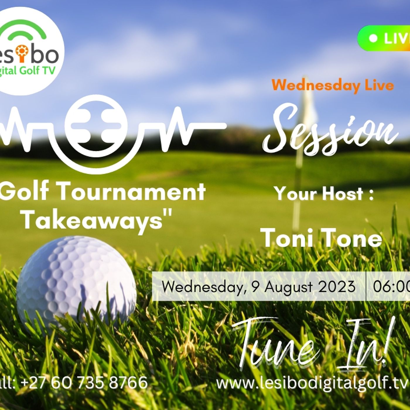 Season 1 - Episode 3: Golf Tournament Takeaways episode artwork