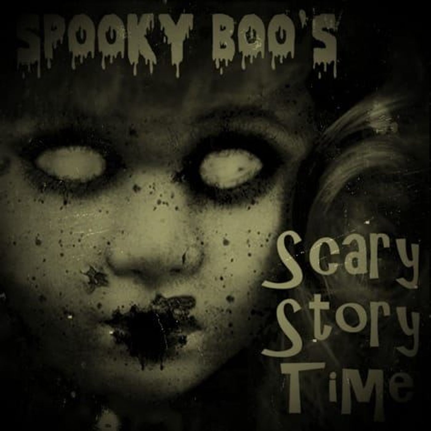 Spooky Boo Scary Story Time Artwork