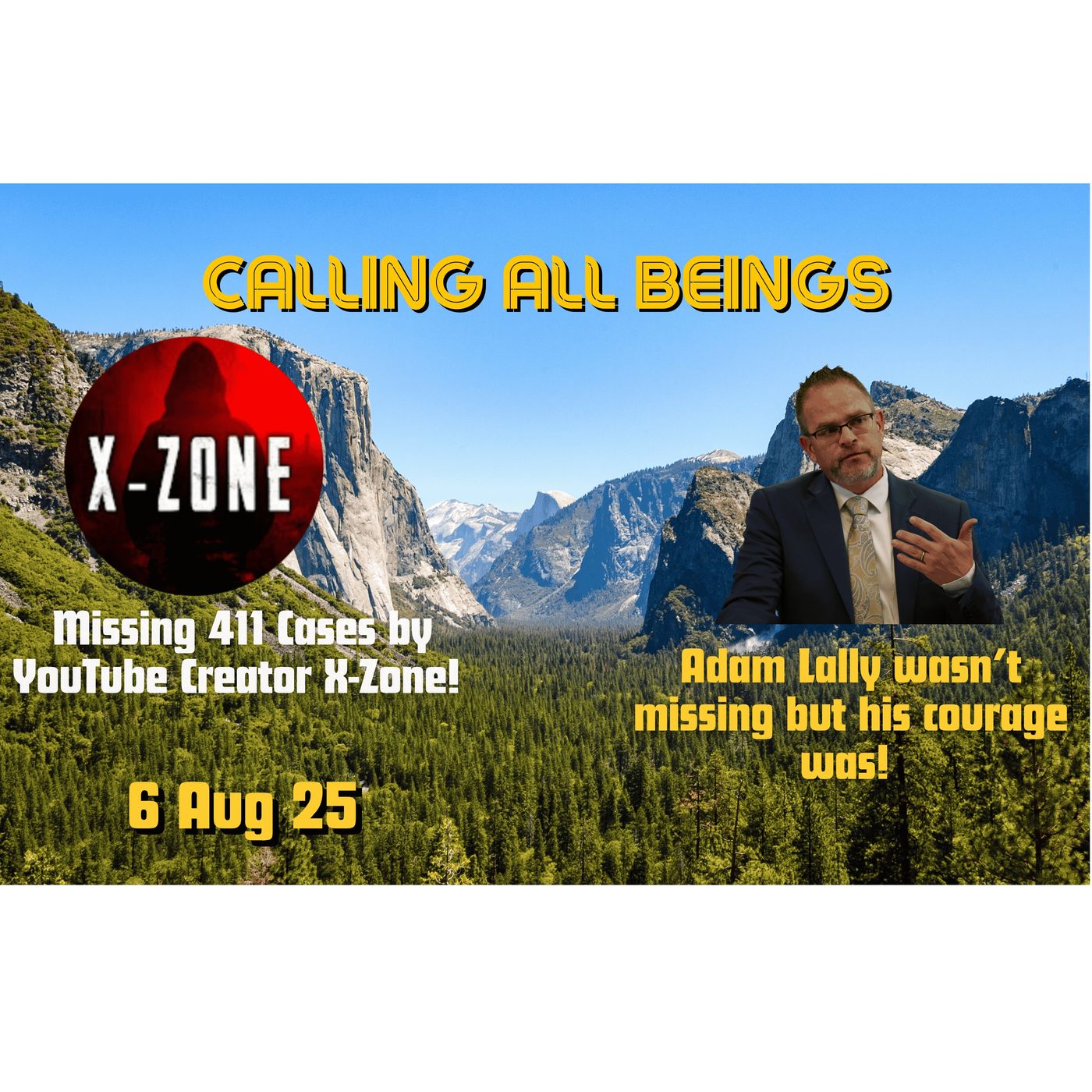 Adam Lally fears the Stand + Missing 411 Cases by X-Zone Missing People