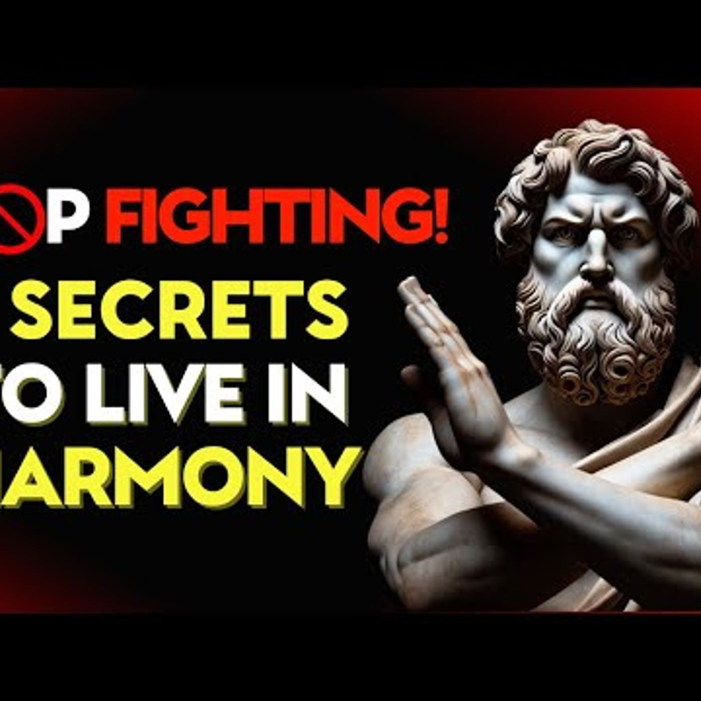STOP FIGHTING! Use STOICISM to BUILD LASTING CONNECTIONS _ Stoic Philosophy episode artwork