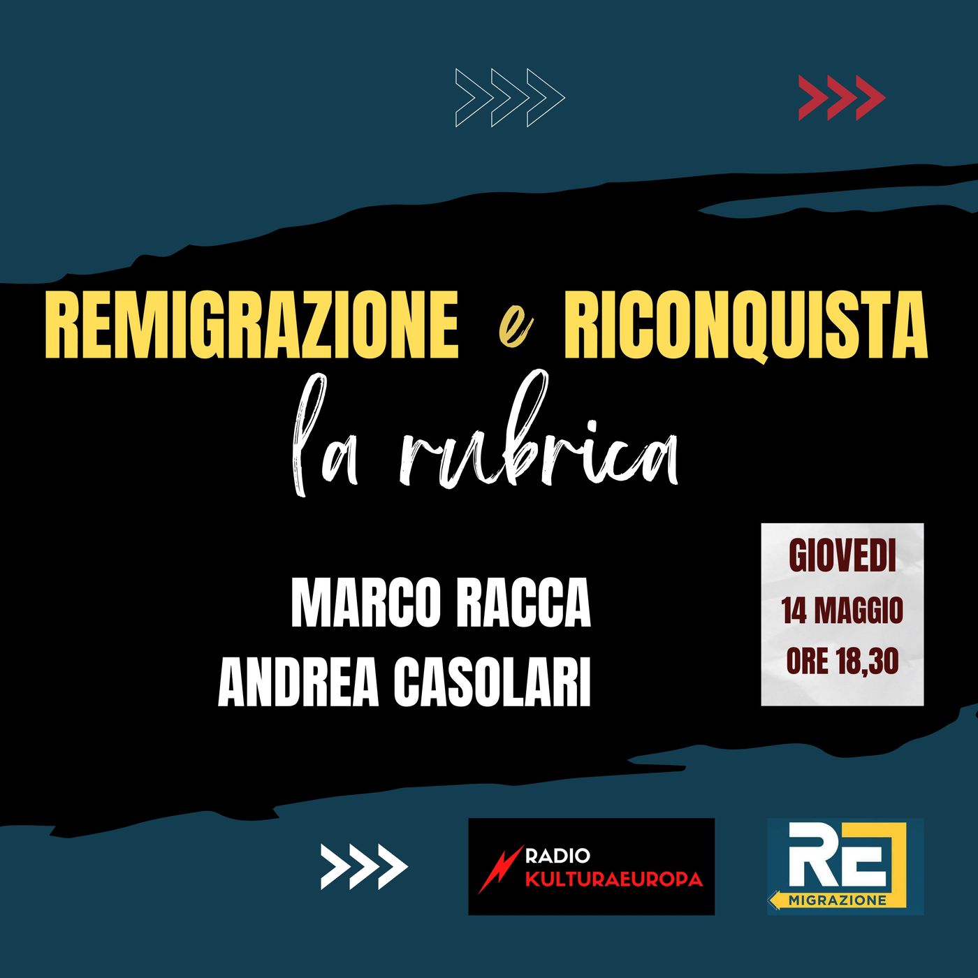 REMIGRAZIONE E RICONQUISTA - La rubrica episode artwork