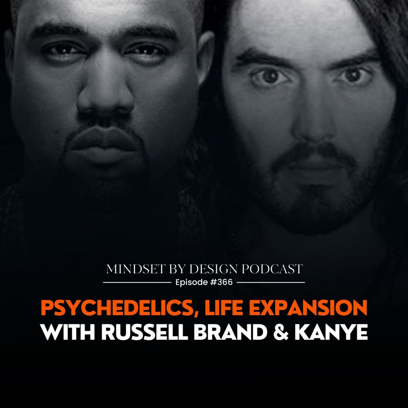 Episode #366 Psychedelics, Life Expansion with Russell Brand and Kanye episode artwork