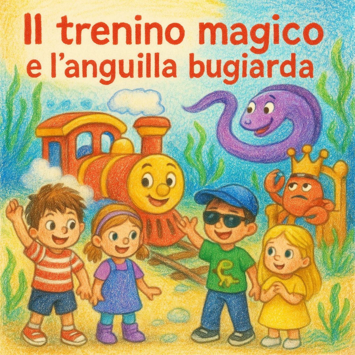 Il trenino magico e l'anguilla bugiarda