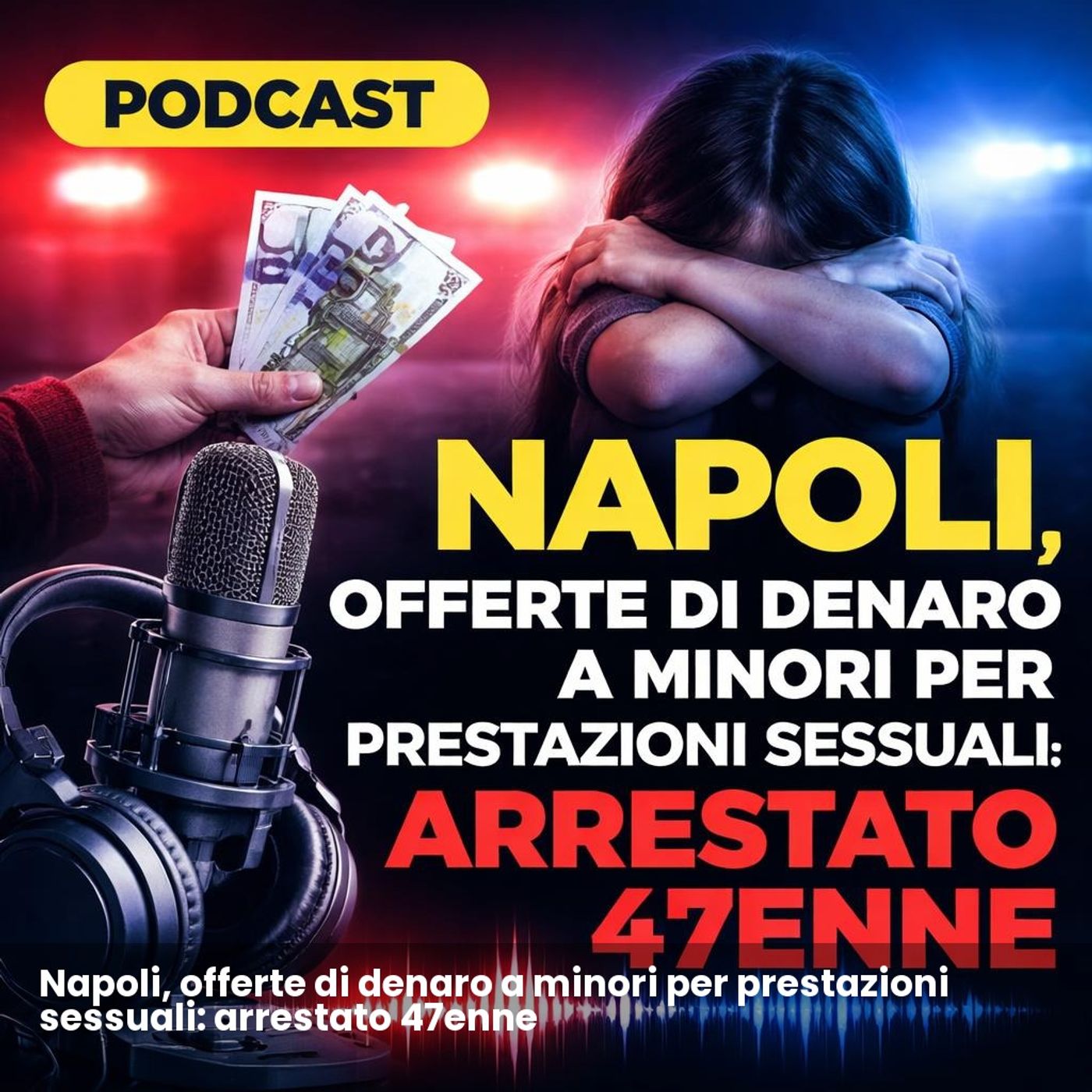 Napoli, offerte di denaro a minori per prestazioni sessuali: arrestato 47enne episode artwork