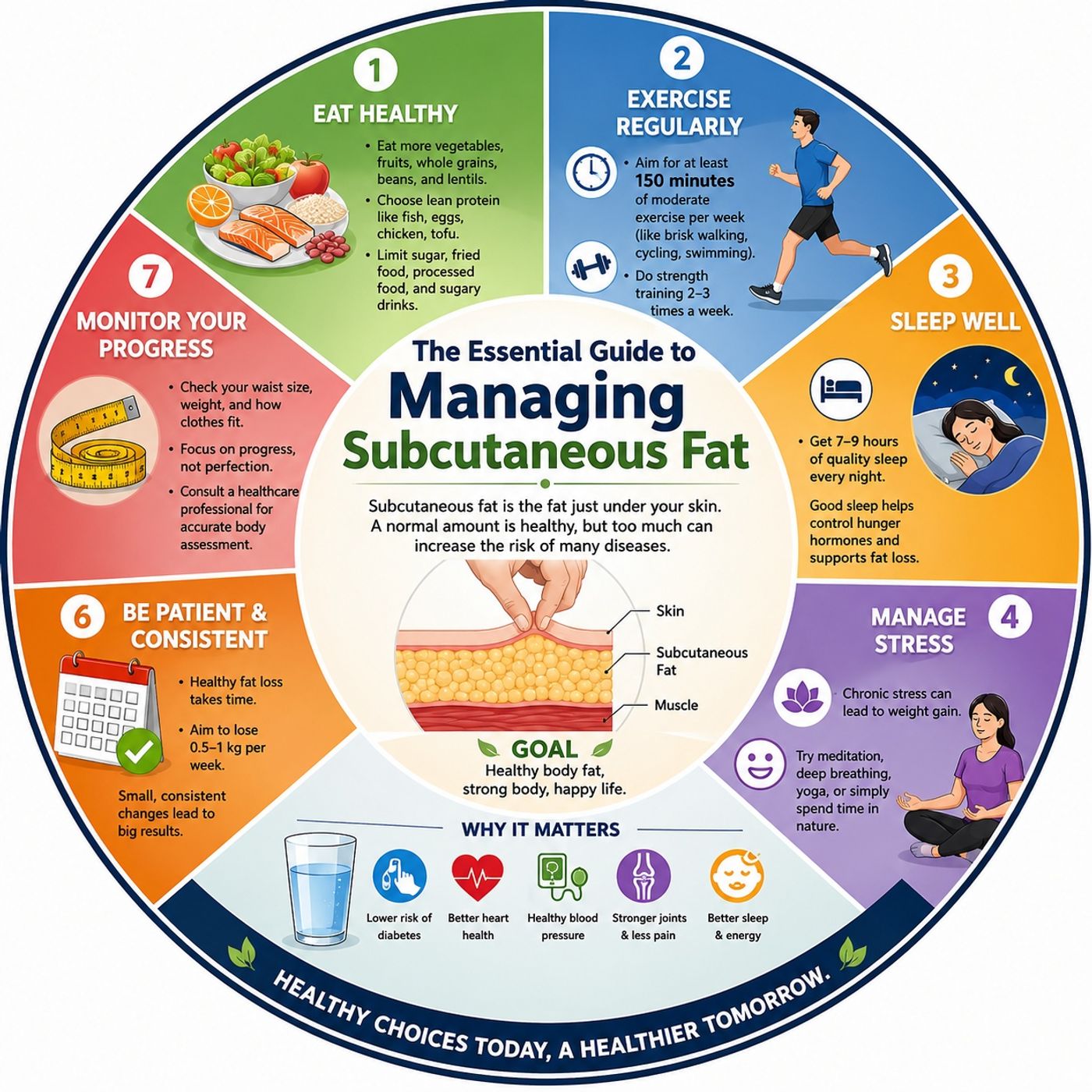 EP-282|The Essential Guide to Managing Subcutaneous Fat |সাবকিউটেনিয়াস ফ্যাট নিয়ন্ত্রণের অপরিহার্য নির্দেশিকা| wellness podcast episode artwork