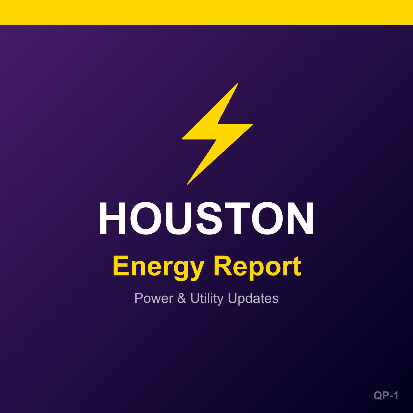 Houston Energy Report cover art