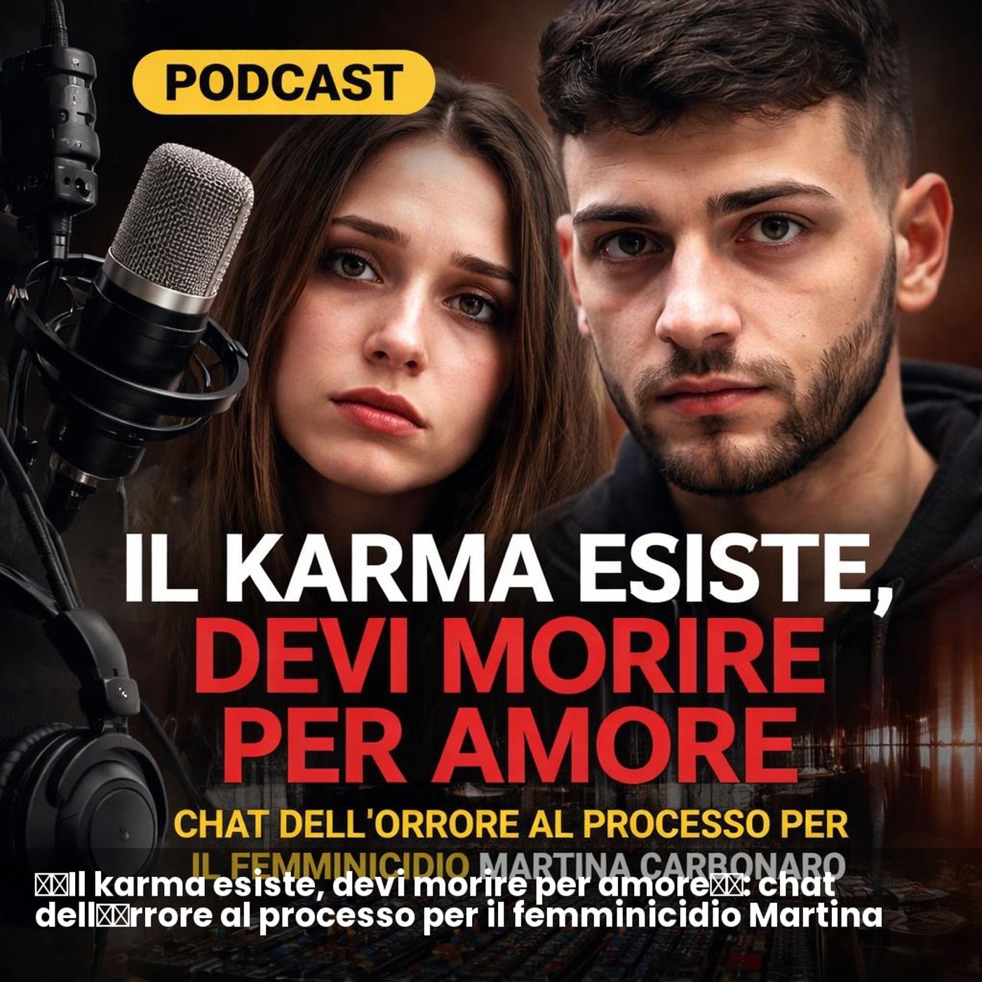 «Il karma esiste, devi morire per amore»: chat dell’orrore al processo per il femminicidio Martina Carbonaro episode artwork