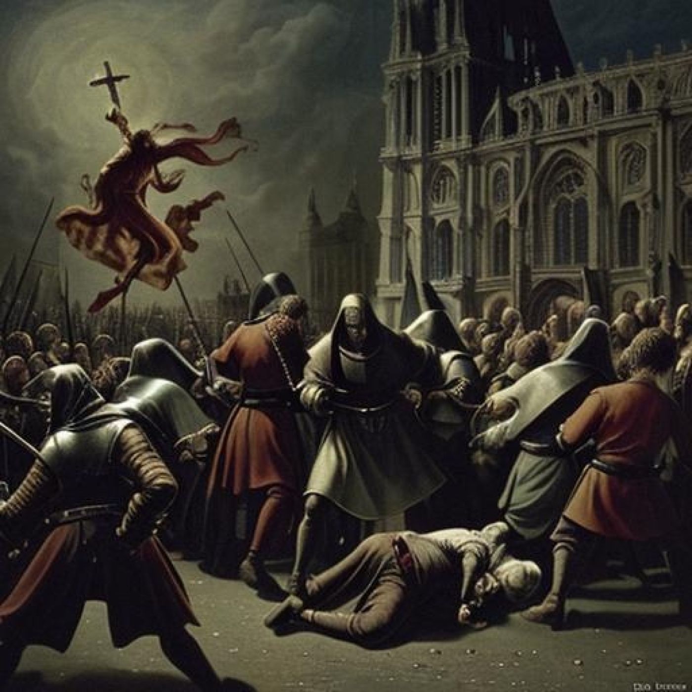 Episodio 117 - La noche de San Bartolomé. Masacre protestante en Paris. Coligny y Catalina de Medicis. Edad Moderna. episode artwork