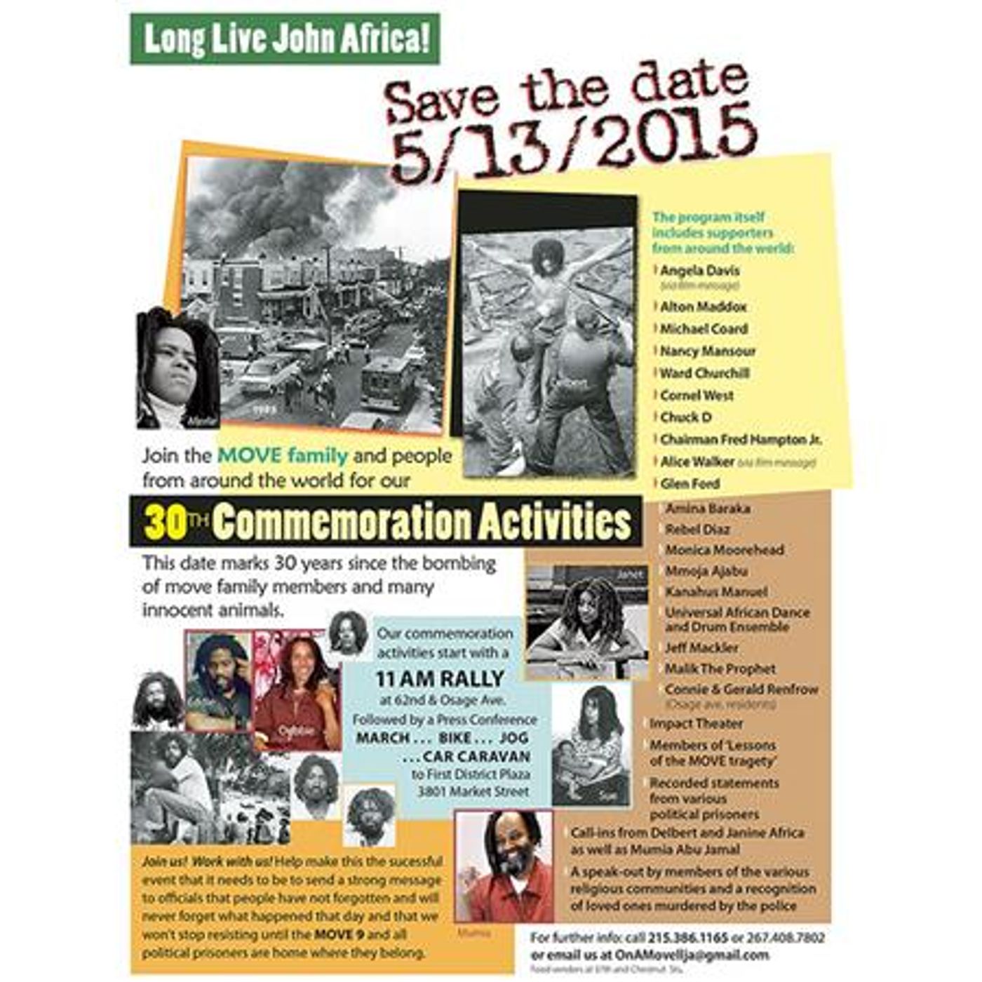 Wanda's Picks Radio Show: Let the Fire Burn, 30 Anniversary of MOVE Bombing episode artwork