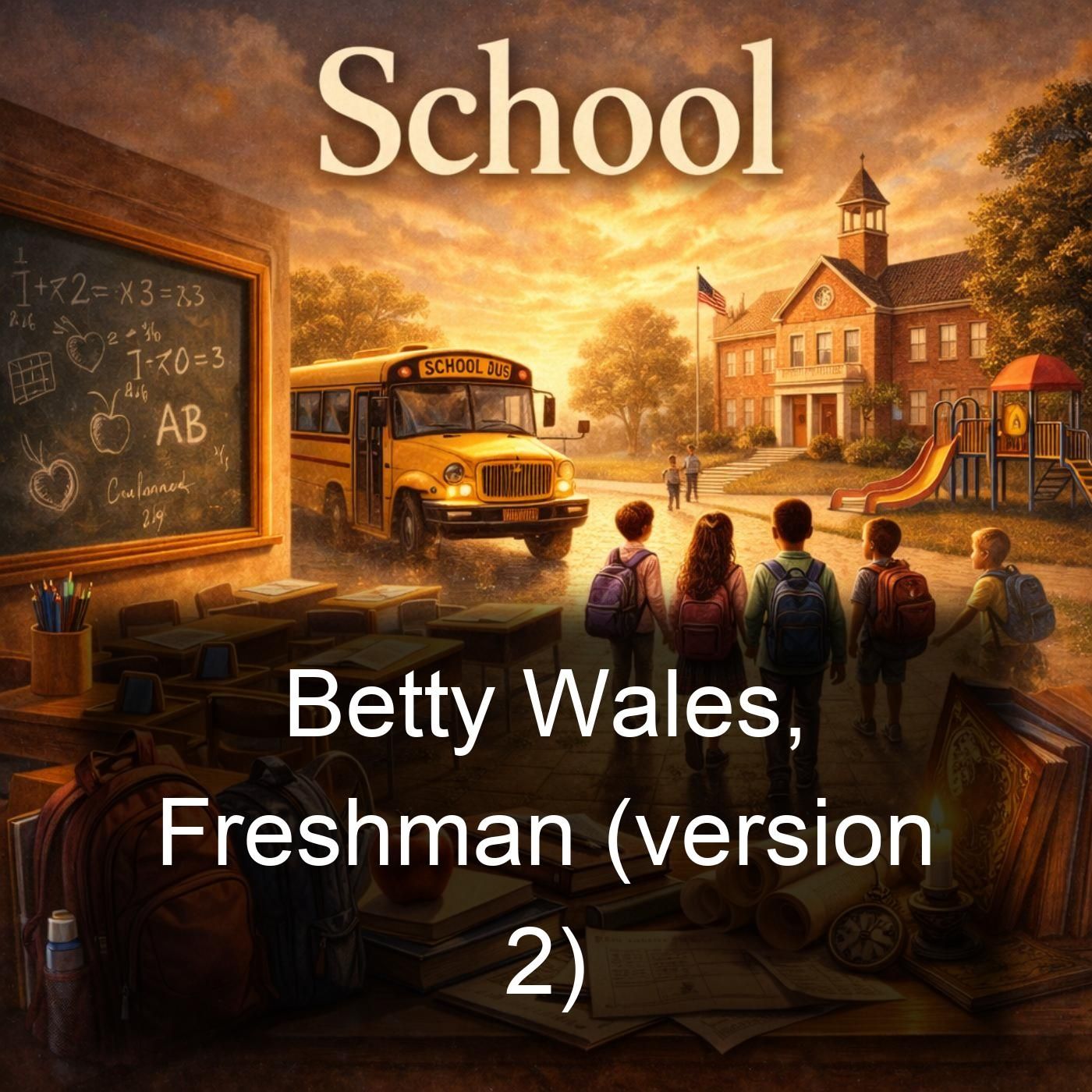 Betty Wales, Freshman (version 2) cover art
