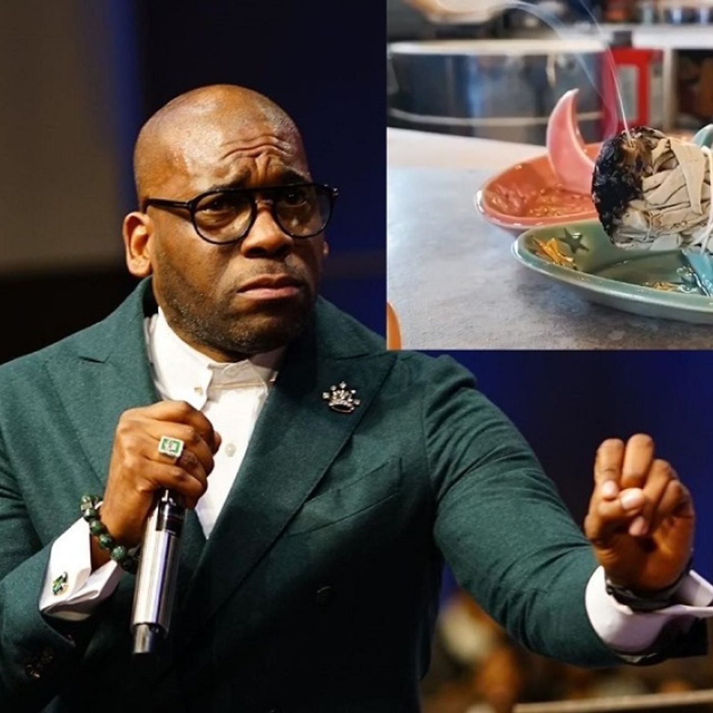 @jamalhbryant : "BURNING SAGE IS WITCHCRAFT & SATANIC AROMATHERAPY!"