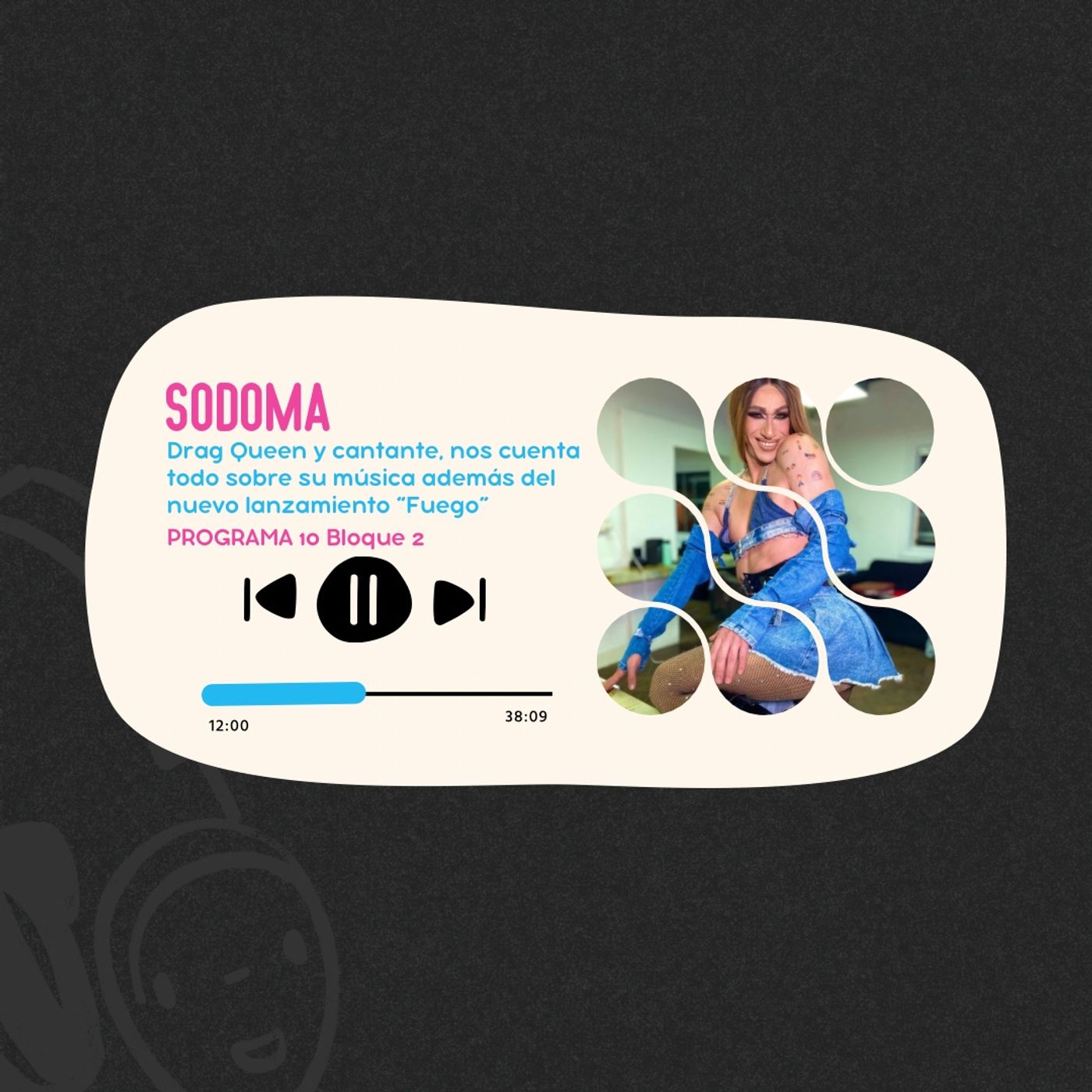 Sodoma I Programa 10 Bloque 2 I Reconocida Drag Queen y Cantante episode artwork